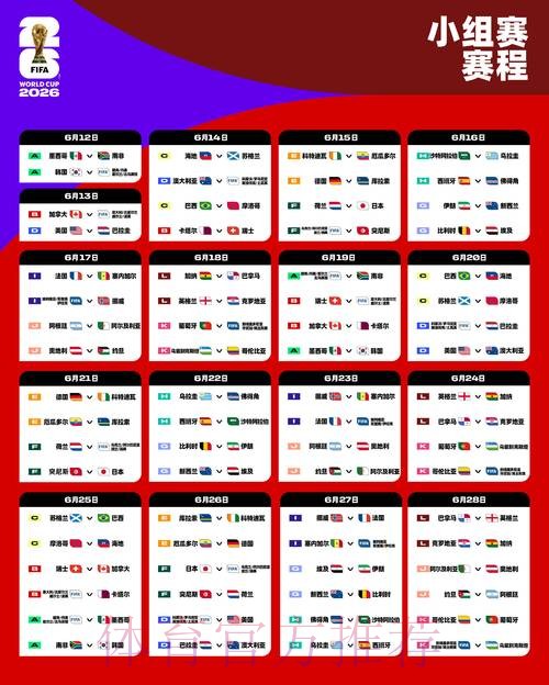 2026世界杯赛程靠谱吗 2026世界杯赛程靠谱吗